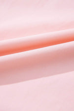 Load image into Gallery viewer, Pink V Neck Flutter Sleeve Smocked Bodice High Waist Ruffle Maxi Dress - Fashion Queen - 11