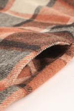 Load image into Gallery viewer, Plaid Print Buttoned Shirt Jacket - Fashion Queen - 30