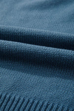 Load image into Gallery viewer, Real Teal Open Knit V Neck Button Front Drop Shoulder Plus Size Cardigan - Fashion Queen - 13