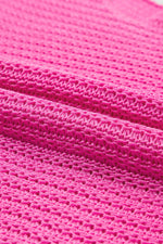 Load image into Gallery viewer, Red Clay Solid Loose Knit Short Dolman Sleeve Sweater - Fashion Queen - 27