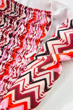 Load image into Gallery viewer, Red Halter Neck Tribal Boho Printed Backless Maxi Dress - Fashion Queen - 9