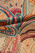 Load image into Gallery viewer, Red Paisley Printed Spaghetti Straps Elegant Wide Leg Jumpsuit - Fashion Queen - 15