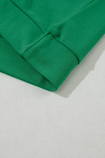 Load image into Gallery viewer, Red Solid Round Neck Raglan Sleeve Sweatshirt - Fashion Queen - 9