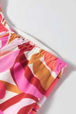 Load image into Gallery viewer, Rose Floral High Low Bandeau Vacay Dress - Fashion Queen - 13