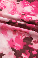 Load image into Gallery viewer, Rose Floral Mesh Flounce Sleeve Mock Neck Blouse - Fashion Queen - 9