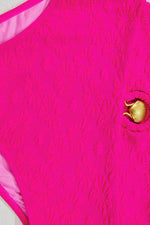 Load image into Gallery viewer, Rose Red Gold Shell Decor Wire-free Knotted 2pcs Bikini Swimsuit - Fashion Queen - 15