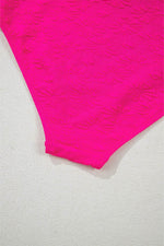 Load image into Gallery viewer, Rose Red Gold Shell Decor Wire-free Knotted 2pcs Bikini Swimsuit - Fashion Queen - 20