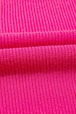 Load image into Gallery viewer, Rose Red Heart Shape Drop Shoulder Round Neck Sweater - Fashion Queen - 18