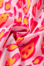 Load image into Gallery viewer, Rose Red Oversized Leopard Print Balloon Sleeve Casual Shirt - Fashion Queen - 14