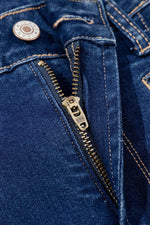 Load image into Gallery viewer, Sail Blue Center Seam Deep Wash Straight Jeans - Fashion Queen - 10