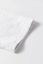 Load image into Gallery viewer, Sail Blue Colorblock Striped Patchwork 3/4 Sleeve Raw Seamed Sweatshirt - Fashion Queen - 10