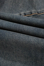 Load image into Gallery viewer, Sail Blue Exposed Stitching Loose Straight High Waist Jeans - Fashion Queen - 16