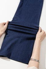 Load image into Gallery viewer, Sail Blue Medium Wash Straight Leg Loose Casual Jeans - Fashion Queen - 20