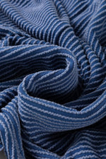 Load image into Gallery viewer, Sail Blue Ribbed V Neck Tee and Pants Plus Size Set - Fashion Queen - 20