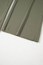 Load image into Gallery viewer, Seagrass Raw Hem Loose Tee and Wide Leg Pants Set - Fashion Queen - 11