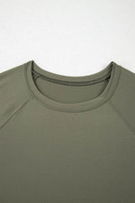 Load image into Gallery viewer, Seagrass Raw Hem Loose Tee and Wide Leg Pants Set - Fashion Queen - 12