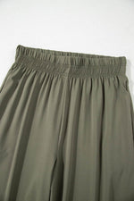 Load image into Gallery viewer, Seagrass Raw Hem Loose Tee and Wide Leg Pants Set - Fashion Queen - 17