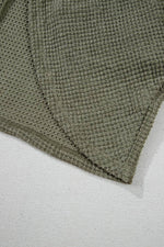 Load image into Gallery viewer, Seagrass Waffle Knit Drop Shoulder Open Front Pocketed Plus Size Cardigan - Fashion Queen - 11