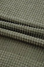 Load image into Gallery viewer, Seagrass Waffle Knit Drop Shoulder Open Front Pocketed Plus Size Cardigan - Fashion Queen - 15