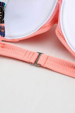 Load image into Gallery viewer, Sexy Pink Padded Gather Push-up Bikini Set - Fashion Queen - 11