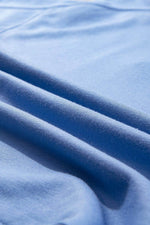 Load image into Gallery viewer, Sky Blue Casual Zipped Short Sleeve Hoodie and Shorts Set - Fashion Queen - 16