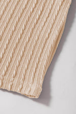 Load image into Gallery viewer, Sleet Solid Color Textured Flutter Sleeve Top - Fashion Queen - 29