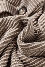 Load image into Gallery viewer, Smoke Gray Solid Corded Drop Shoulder Plus Size Shacket - Fashion Queen - 9