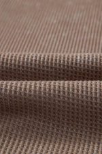 Load image into Gallery viewer, Smoke Green Acid Wash Waffle Knit Buttoned Neckline Long Sleeve Top - Fashion Queen - 20