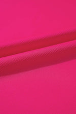 Load image into Gallery viewer, Strawberry Pink Asymmetric Shoulder Ruffle Sleeve Elegant Blouse - Fashion Queen - 22