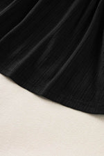 Load image into Gallery viewer, Tomato Red Shirred V Neck Short Flutter Sleeve Textured Blouse - Fashion Queen - 29