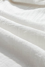 Load image into Gallery viewer, White Casual Tie Waist Pleated Wide Leg Pants - Fashion Queen - 19