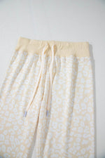 Load image into Gallery viewer, White Cheetah Print Two Piece Loose Fit Cozy Loungewear - Fashion Queen - 14