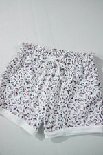 Load image into Gallery viewer, White Classic Leopard Hoodie and Shorts Set - Fashion Queen - 7