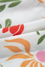 Load image into Gallery viewer, White Colorful Printed Square Neck Tank and Wide Leg Pants Set - Fashion Queen - 21