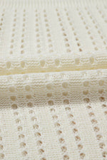 Load image into Gallery viewer, White Eyelet Crochet Sleeveless V Neck Beach Dress - Fashion Queen - 13