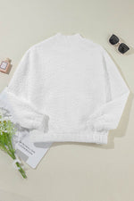 Load image into Gallery viewer, White Floral Quilted Jacket - Fashion Queen - 16