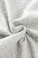 Load image into Gallery viewer, White Floral Quilted Jacket - Fashion Queen - 17