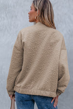 Load image into Gallery viewer, White Floral Quilted Jacket - Fashion Queen - 5