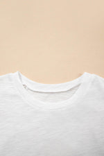 Load image into Gallery viewer, White Layered Ruffle Short Sleeve Round Neck Top - Fashion Queen - 12