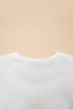 Load image into Gallery viewer, White Layered Ruffle Short Sleeve Round Neck Top - Fashion Queen - 14