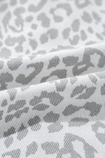 Load image into Gallery viewer, White Leopard Printed Flap Pocket Denim Jacket - Fashion Queen - 8