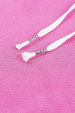 Load image into Gallery viewer, White Solid Ripped Hooded Sweatshirt with Kangaroo Pocket - Fashion Queen - 26