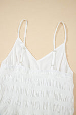 Load image into Gallery viewer, White Spaghetti Straps High Waist Elegant Long Dress - Fashion Queen - 15