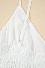 Load image into Gallery viewer, White Spaghetti Straps High Waist Elegant Long Dress - Fashion Queen - 16