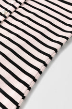 Load image into Gallery viewer, White Striped Print Sleeveless Buttoned Maxi Dress - Fashion Queen - 16