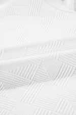 Load image into Gallery viewer, White Textured Cropped Hoodie and Shorts Set - Fashion Queen - 19