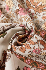 Load image into Gallery viewer, Yellow Floral Print Tie Neck Lantern Sleeve Blouse - Fashion Queen - 10