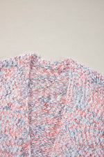 Load image into Gallery viewer, Yellow Multicolor Confetti Open Front Knit Cardigan - Fashion Queen - 15