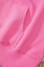 Load image into Gallery viewer, White Fleece Lined Kangaroo Pocket Drawstring Chunky Hoodie - Fashion Queen