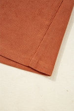 Load image into Gallery viewer, Gold Flame Corduroy Western Embroidered Patched Pocket Shift Sleeveless Mini Dress - Fashion Queen - 10